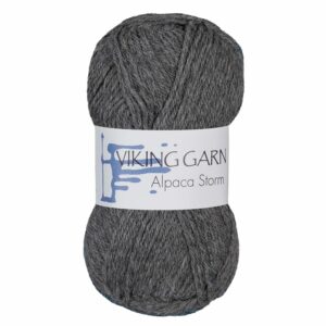 Viking Garn Alpaca Storm - 515 grå