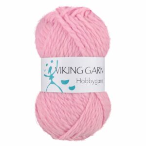 Viking Garn Hobbygarn - 964 lys rosa