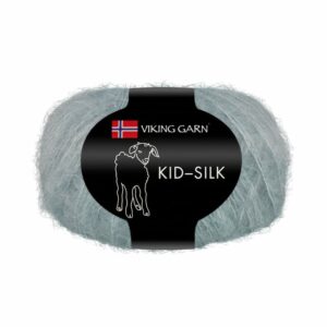 Viking Garn Kid/Silk - 314 støvet petrol