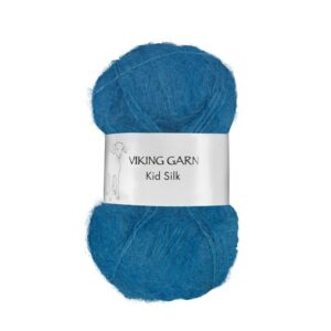 Viking Garn Kid/Silk - 324 kongeblå