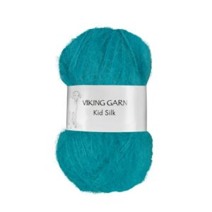 Viking Garn Kid/Silk - 329 turkis