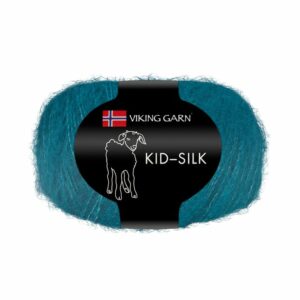 Viking Garn Kid/Silk - 338 sjøblå
