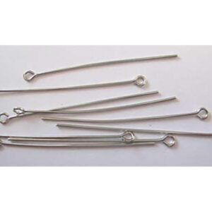 Øyepinn forsølvet 45mm, 100stk