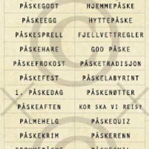 Klistremerker - påske