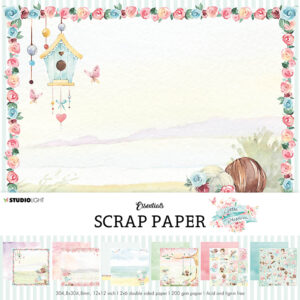 Studio Light Little Blossom Paper set 12" – Background paper 04