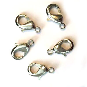 Karabinlås Premium – 12mm 5stk – Sølv