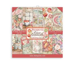 Stamperia Casa Granada 12x12 Inch Paper Pack