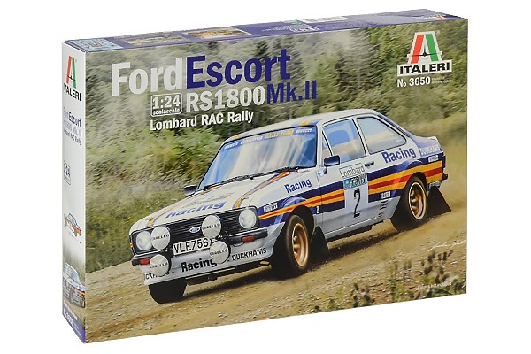 Italeri Ford Escort RS1800 Mk.II Lombard Rac Rally 1:24