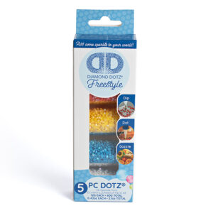 Diamond Dotz – Dotz Sett Aurora Borealis farger