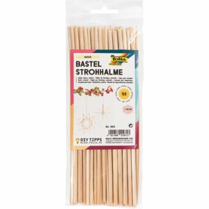 Folia Halmstrå 22cm 50stk – Natur