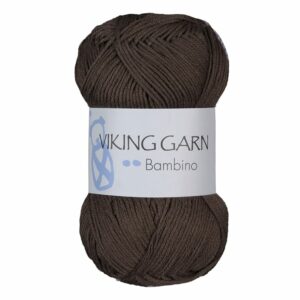 Viking Garn Bambino - 408 brun