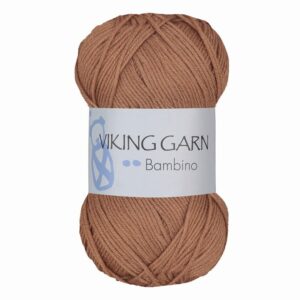 Viking Garn Bambino - 409 lys brun