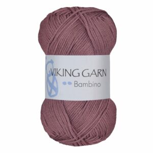 Viking Garn Bambino - 418 rødbrun
