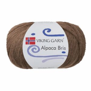 Viking Garn Alpaca Bris - 309 lys brun