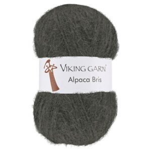 Viking Garn Alpaca Bris - 339 støvet grønn