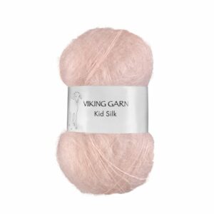 Viking Garn Kid/Silk - 361 pudderrosa