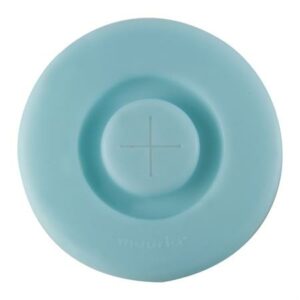 Silikonlokk til emaljekopp - lys blå