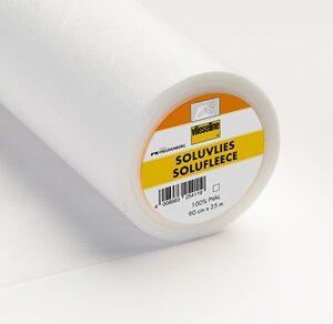 Soluvlies vannoppløselig hvit