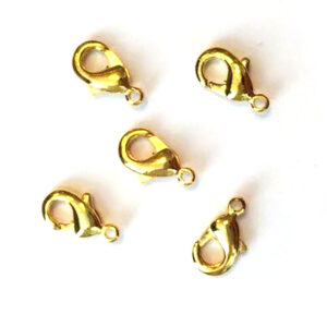 Karabinlås Premium – 10mm 5stk – Gull