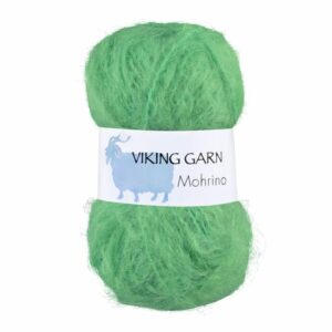 Viking Garn Mohrino - 534 eplegrønn