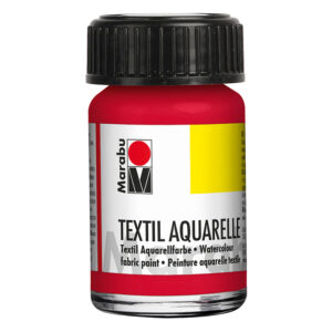 Marabu Textil Aquarelle 15ml – 031 Kirsebærrød