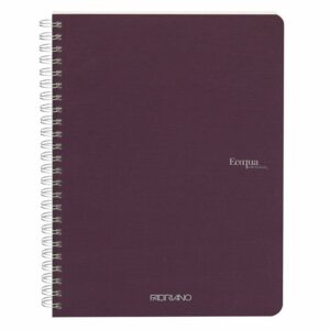 Fabriano EcoQua Original Spiral A5 Linjert Purple