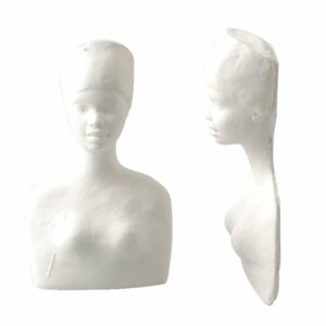 Powertex Gipsfigur – African Coll. Lady Half