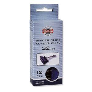 Koh-I-Noor Binder Clips – Papirklype 32mm – 12stk