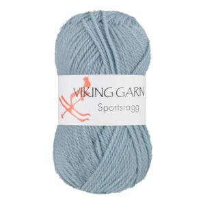 Viking Garn Sportsragg - 524 lys jeansblå