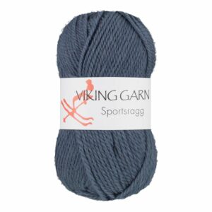 Viking Garn Sportsragg - 527 jeansblå