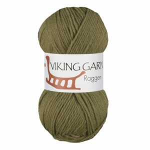 Viking Garn Raggen - 731 mosegrønn