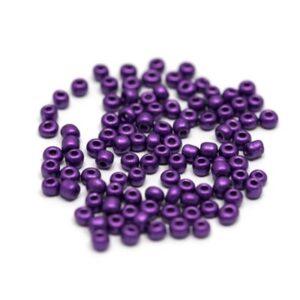 Glassperle 3mm Fargenr.207 1322 lillaetallic