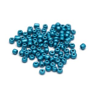 Glassperle 3mm Fargenr.208 1339 turkis metallic