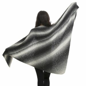 Viking Garn Pleddgarn - 712 svart/grå