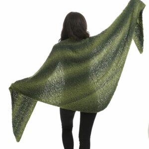 Viking Garn Pleddgarn - 731 mørk grønn