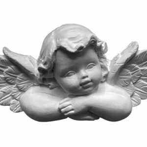 Powertex Gipsfigur – Angel 2D – Sleeping angel