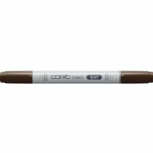Copic Marker Ciao – E47 Dark Brown