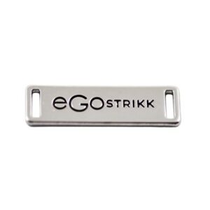 Merke Metall Sølv Egostrikk