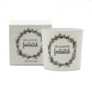 Telysholder Må julen