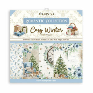Stamperia Romantic Cozy Winter 12x12 Inch Paper Pack