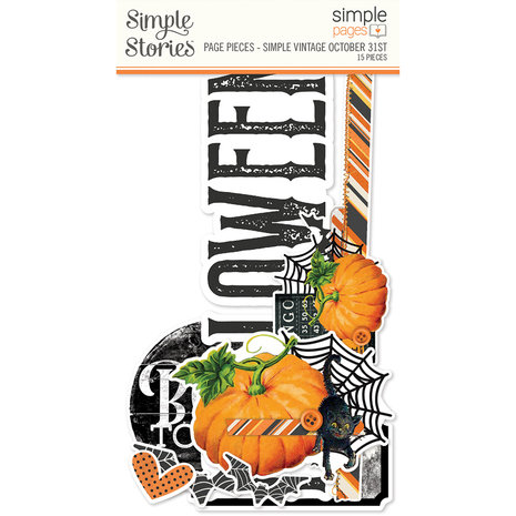 SimpleStories Pages Pieces Simple Vintage October