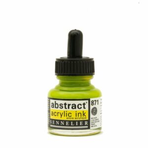 Sennelier Abstract ink 30ml - 871 bright yellow green
