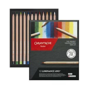 CdA LUMINANCE Colour Pencils box 12stk