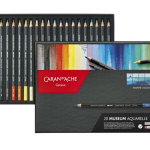 CdA MUSEUM Aquarelle Pencil 20pk marina