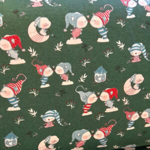 bomuldsjersey - mouse green