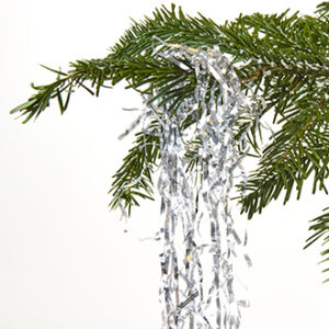 glitterstrimler sølv