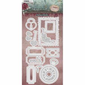 Studio Light Inner Peace Die – Vintage elements 408