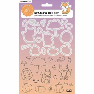 Studio Light Sweet Stories Stamp & Die – Autumn 49
