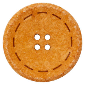 Knapp 453739 4-hull 25mm 40 Mørk gul