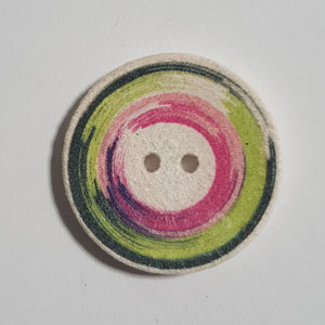 Knapp 454038 2-hull 25mm 901 Flerfarget